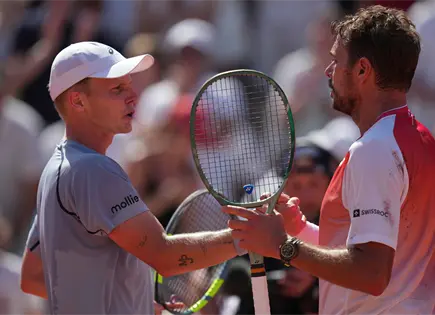 Stan Wawrinka y Gael Monfils se despiden en Abierto Francia
