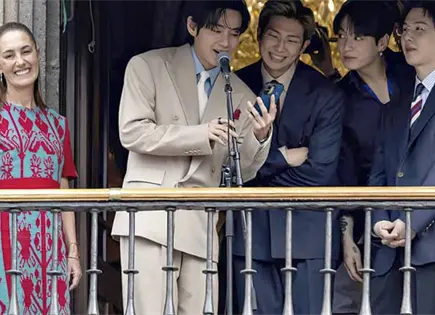 BTS LANZARÁ VIDEO DE SU VISITA A PALACIO NACIONAL BTS LANZARÁ VIDEO DE SU VISITA A PALACIO NACIONAL