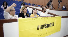 Colectivos llevan retraso en la Ley Santi al TEESLP