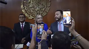 Insiste Serrano en distanciarse de ley represiva
