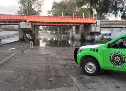 Lluvias dejan cierres y encharcamientos en vialidades de Soledad