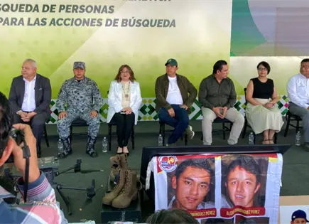 Ofrece Gobierno un millón de pesos para dar con desaparecidos Ofrece Gobierno un millón de pesos para dar con desaparecidos