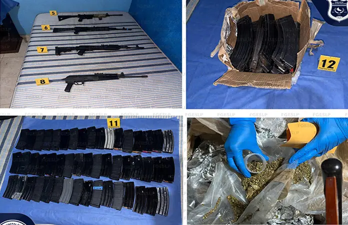"Revienta" FGE casa de seguridad en Ciudad Valles