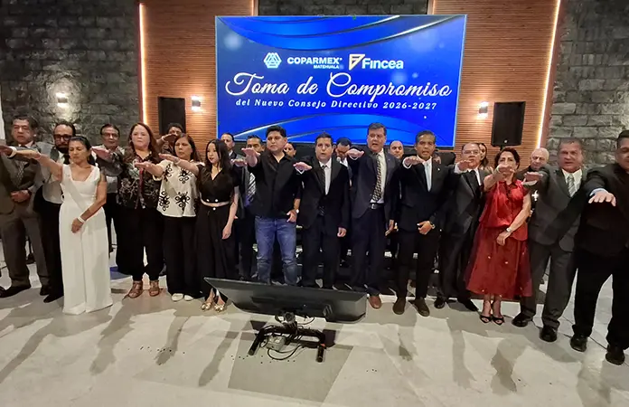 Rinde protesta Consejo Directivo de Coparmex