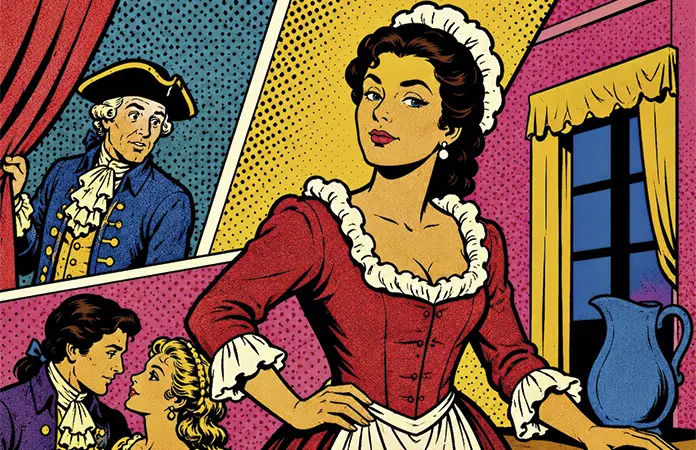 A escena La posadera por Una Compañía