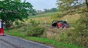 No deja heridos aparatoso accidente en la Valles-Tamuín