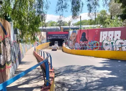 Reabren paso a desnivel en Manuel José Othón Reabren paso a desnivel en Manuel José Othón