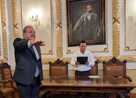 Rinden protesta nuevos titulares de Sedeco y Secult Rinden protesta nuevos titulares de Sedeco y Secult
