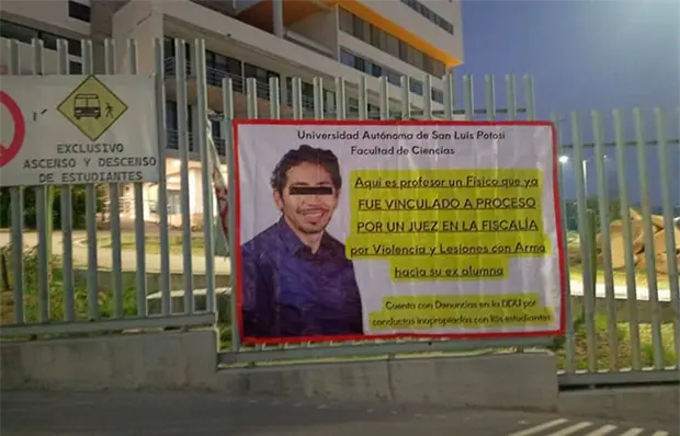 UASLP acredita sanciones vs. acad&eacute;mico denunciado