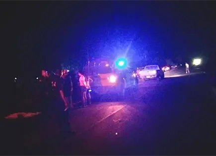 Conductor fallece en un choque de motos Conductor fallece en un choque de motos