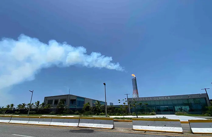 Cae producción de Dos Bocas