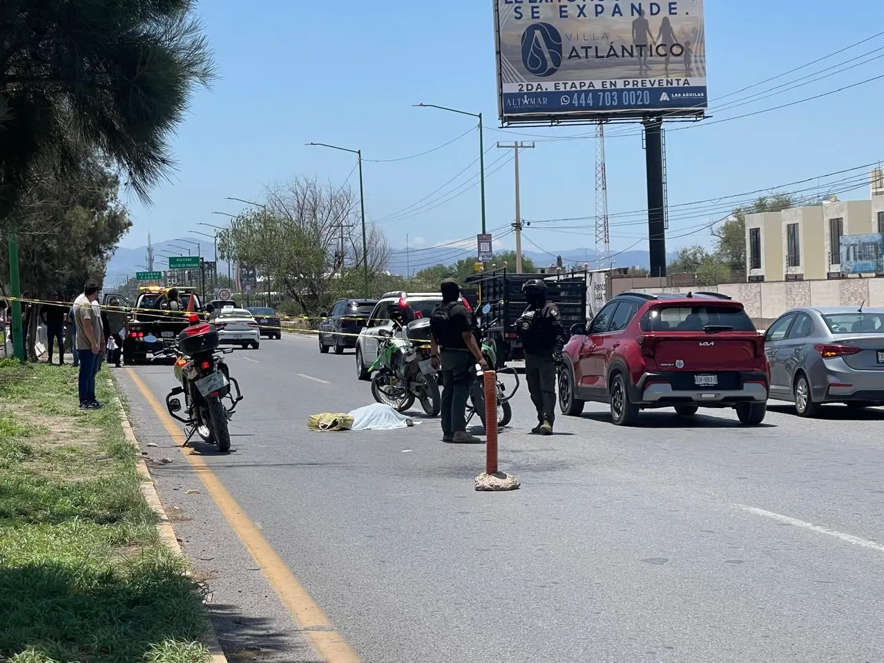 Motociclista arrolla a un hombre de 70 años en carretera Rioverde