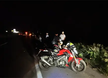 Motociclista resulta gravemente lesionado en la Valles-Tamazunchale