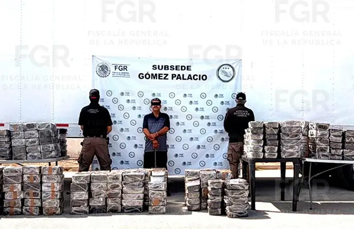 Aseguraron 916 kilos de metanfetaminas
