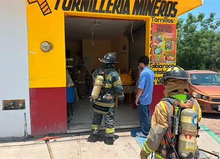 Fuga de gas casi genera una tragedia