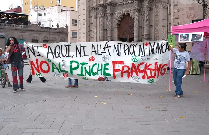 Rechazan fracking en la Huasteca
