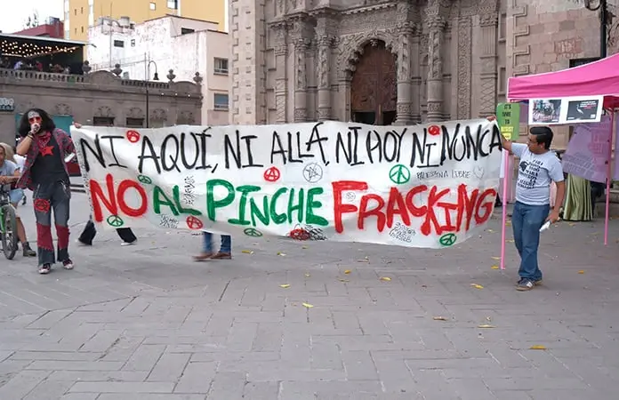 Rechazan  fracking en la Huasteca