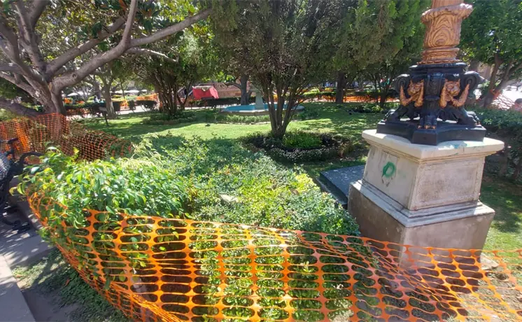 Recuperación de Plaza de Armas retrasará trabajos en otros espacios Recuperación de Plaza de Armas retrasará trabajos en otros espacios