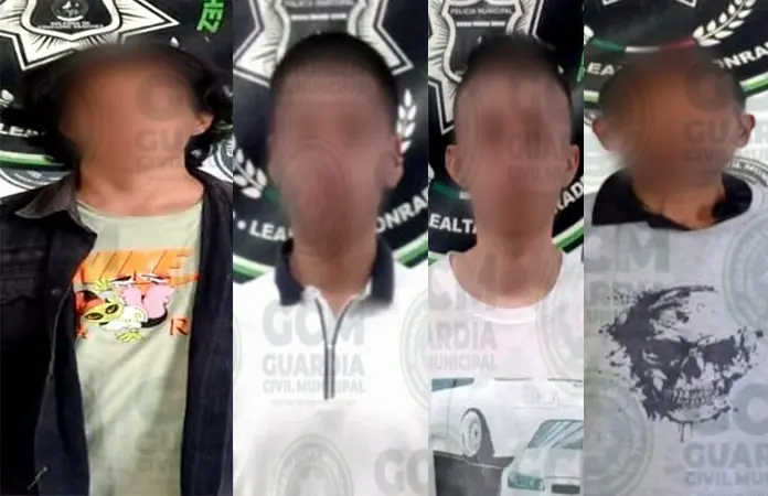 Diez sujetos fueron encontrados con drogas
