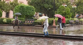 Prevén lluvias fuertes este viernes en SLP Prevén lluvias fuertes este viernes en SLP