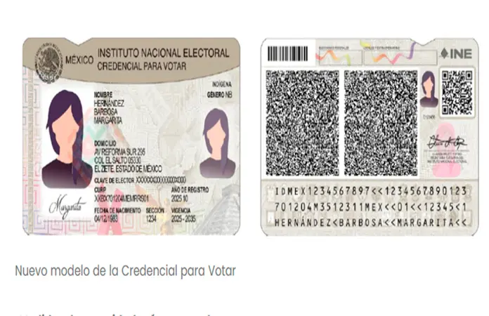INE inicia producción del nuevo modelo de credencial para votar