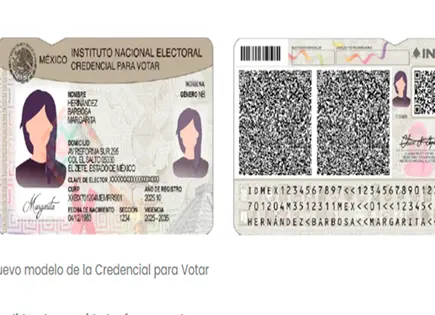 INE inicia producci&oacute;n del nuevo modelo de credencial para votar