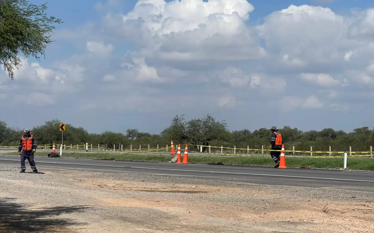 Localizan restos de una persona arrollada en carretera 57