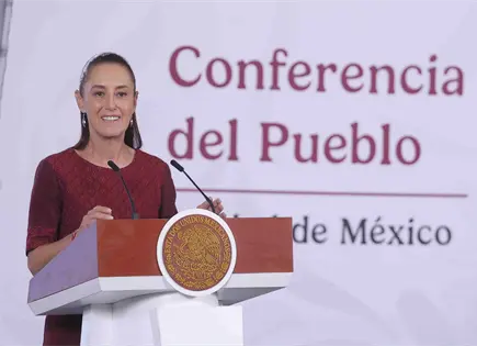 AMLO es el m&aacute;s querido y eso les da coraje: Sheinbaum