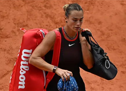 Aryna Sabalenka pierde en Roland Garros: "Solo quiero dejar el tenis"