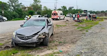 Fallece motociclista en un aparatoso siniestro carretero