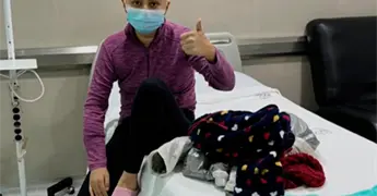 IMSS entrega Entrectinib a paciente con c&aacute;ncer sarcoma tras amparo