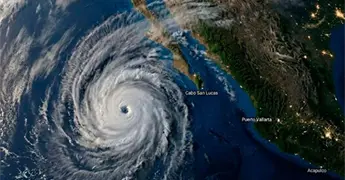 Nace Amanda, primera tormenta del Pac&iacute;fico