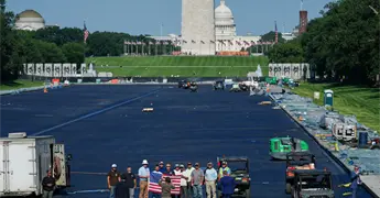 Trump ordena rellenar Estanque Reflectante tras renovaciones en Washington