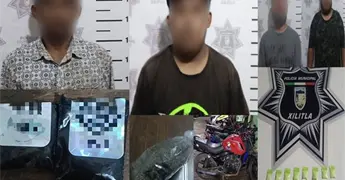 Apresan a 4 narcos en Xilitla