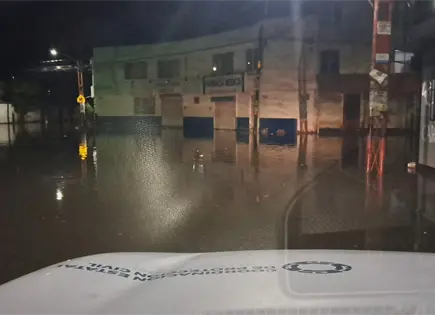 Autos varados y &aacute;rboles ca&iacute;dos, el saldo de lluvias: CEPC