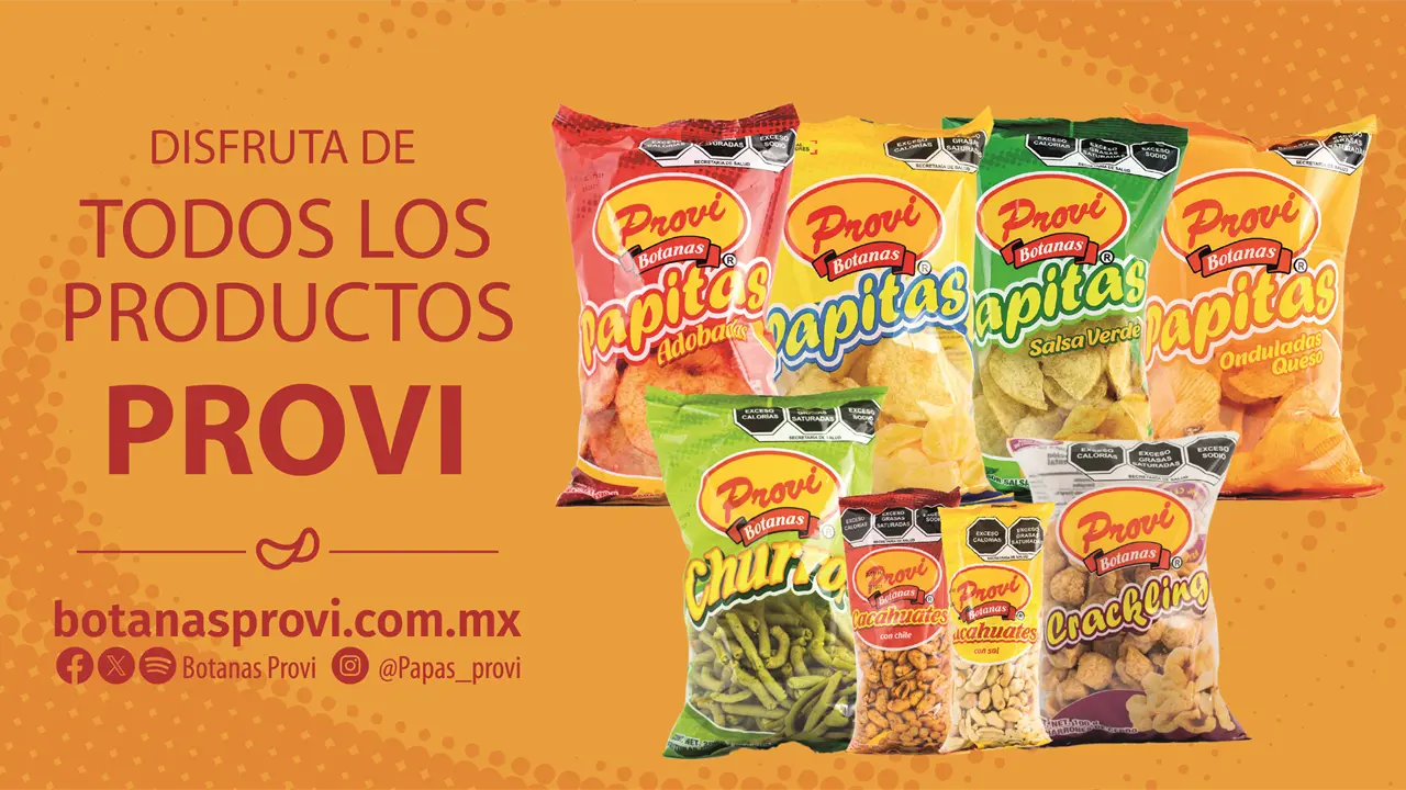 Botanas Provi listo para la justa Mundialista