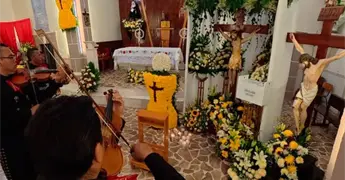 Celebran d&iacute;a de Corpus Christi en Fracci&oacute;n Rivera