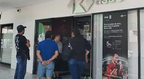 Cierran sucursal  de banco HSBC