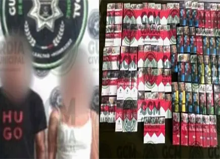 Detienen a pareja por m&uacute;ltiples asaltos a Oxxos
