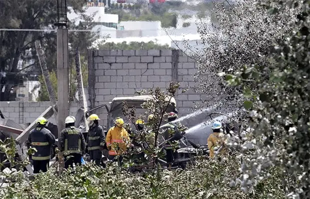 Explosi&oacute;n causa terror en Puebla