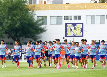 Jap&oacute;n traslada entrenamiento a El Barrial en Monterrey por condiciones del campo