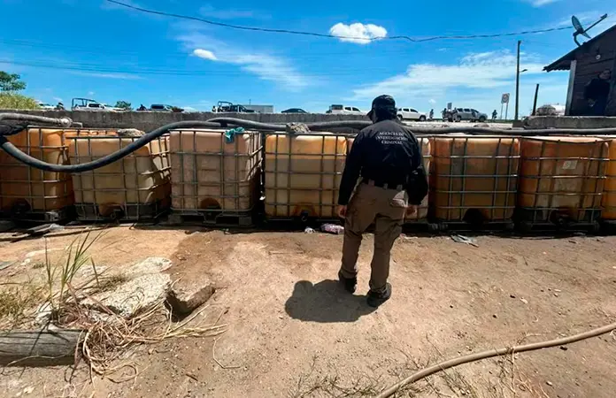 Aseguran hidrocarburo y armas en Tabasco