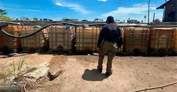 Aseguran hidrocarburo y armas en Tabasco