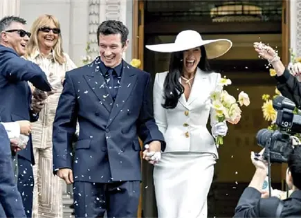 DUA LIPA Y CALLUM TURNER CELEBRAN SU BODA DUA LIPA Y CALLUM TURNER CELEBRAN SU BODA