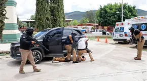 Simulacro de rescate en el Hospital Comunitario