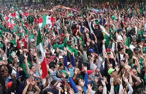 Atizan el ambiente con megaola
