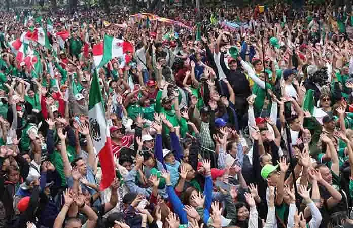 Atizan el ambiente con megaola Atizan el ambiente con megaola