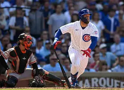 Cachorros vencen a Gigantes