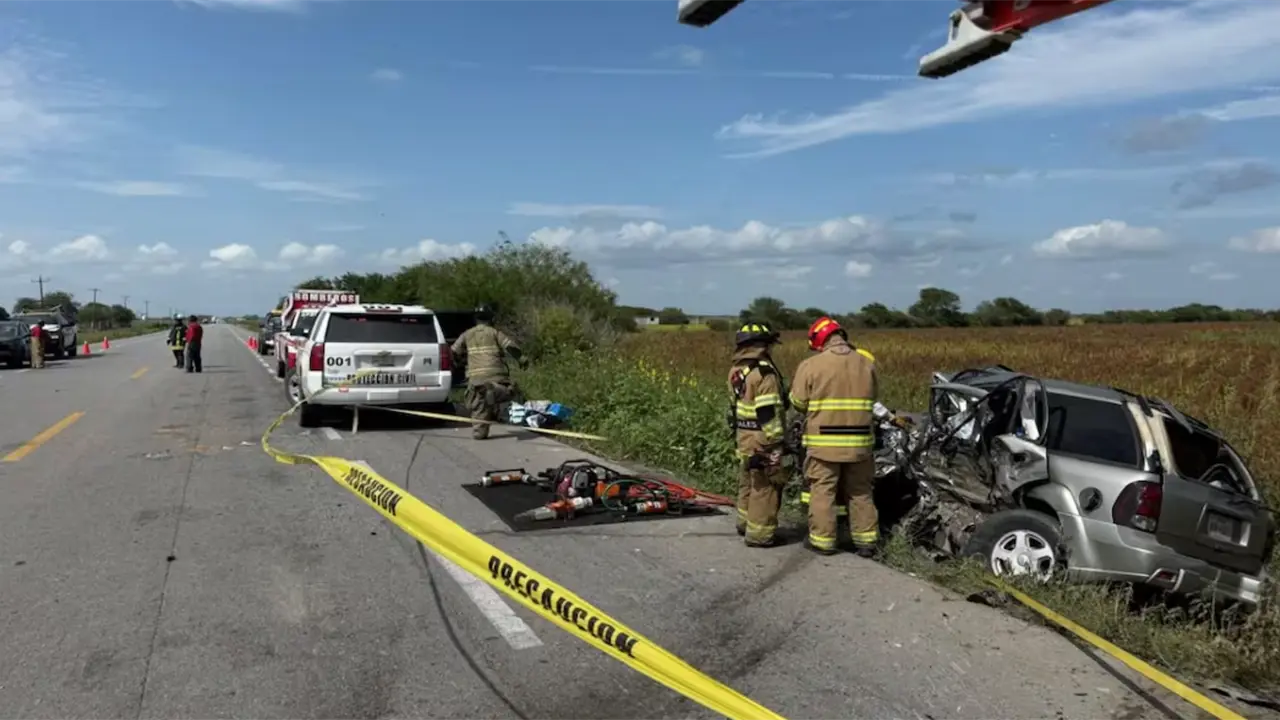 Choque en carretera Victoria-Matamoros deja cuatro muertos