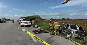 Choque en carretera Victoria-Matamoros deja cuatro muertos